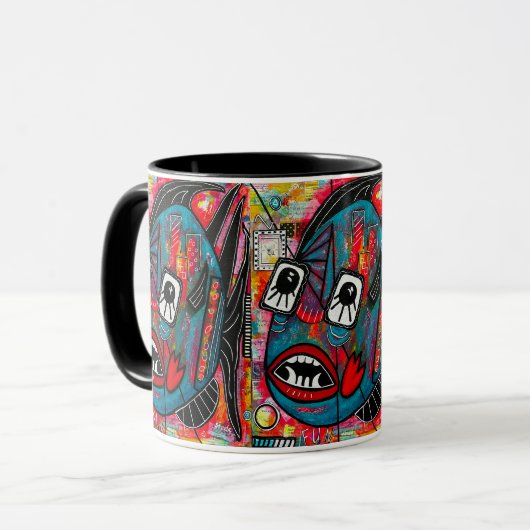 Bébé Drac Beverage Mug (Devant gauche)