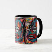 Bébé Drac Beverage Mug (Devant droit)