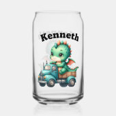 Bébé dragon dans un camion vintage (Verso)