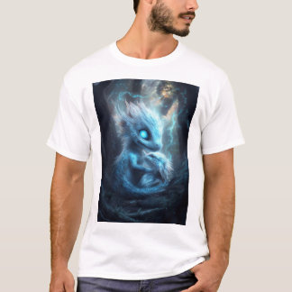 Bebé Dragon in het Enchanted Forest T-shirt