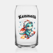 Bébé dragon volant au milieu des étoiles (Recto)