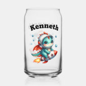 Bébé dragon volant au milieu des étoiles (Verso)