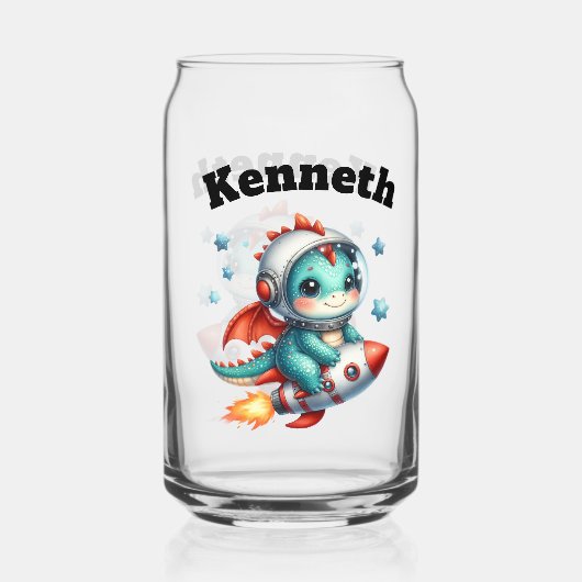 Bébé dragon volant au milieu des étoiles (Verso)