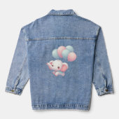 bébé éléphant avec ballons (Verso)