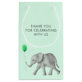 Bébé Eléphant Baby shower Cadeaux Sacs pour Faveur (Dos)