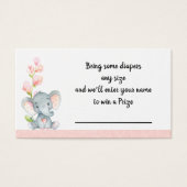 Bébé Eléphant Déchets Raffin Insertion (Devant)