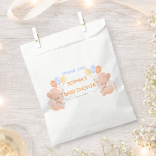 Bébé Eléphant Douche Favoriser Sacs