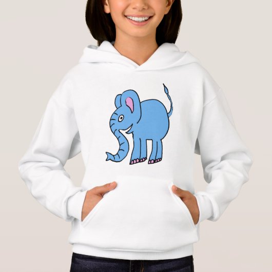 bébé éléphant hoody (Devant)