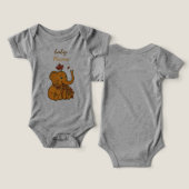 Bébé Éléphant Mignon Saison Automnale Tout-Petits (Design Recto & Verso)