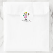 Bébé en construction Autocollant (Sac)