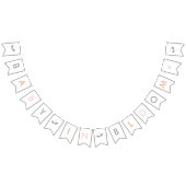 Bébé en fleur Baby shower Bannière de Bunting (Tout)