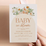 Bébé En Fleur Floral Fille Baby shower Invitation<br><div class="desc">Fêtez votre arrivée de bébé avec cette invitation Boho Floral Baby Brunch! Le design est parfait pour n'importe quel baby shower,  et est livré avec des étiquettes correspondants pour partager les bonnes nouvelles. Fleur sauvage Floral Baby Brunch</div>