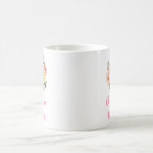 Bébé En Fleur Tournesol Rose Floral Café Mug (Centre)