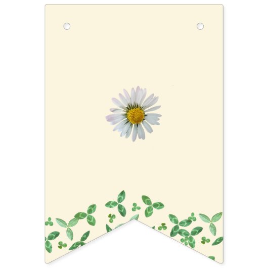 Bébé en fleurs bannière (Premier drapeau)