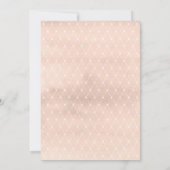 Bébé en fleurs | Invitation à une baby shower virt (Dos)