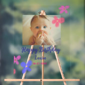 Bébé enfants 1er anniversaire ajouter le nom date (Neutre)