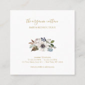 Bébé et enfants Vêtements carte de visite (Dos)