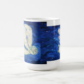 Bébé et Gardien Ange Peinture de l'art de la Mug (Centre)