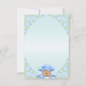 Bébé ethnique dans le Merci de boîte-cadeau et de (Dos)