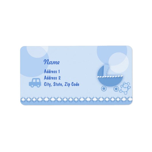 Bebé - etiqueta etiket (Voorkant)