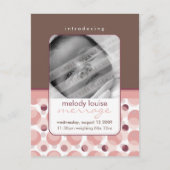 BÉBÉ FAIRE-PART :: Bonjour bébé 3 (Devant)