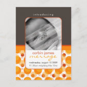 BÉBÉ FAIRE-PART :: Bonjour bébé 5 (Devant)