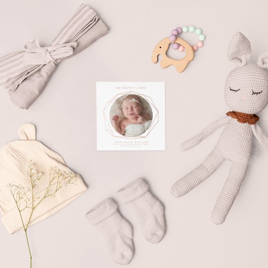 BÉBÉ FAIRE-PART DE NAISSANCE Introduire bébé