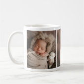 Bébé Faire-part de naissance photo Mug (Gauche)
