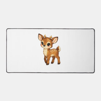 Bébé Faon Mignon Dessin Animé Illustration de Cerf