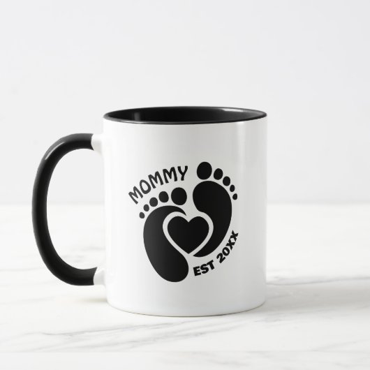 Bébé Feet Mug pour maman (Gauche)