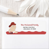 BÉBÉ FIGHTER ÉTIQUETTES DE ADRESSE IMPRIMANTES (En situation)