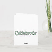 Bébé fille Carte de remerciements (Dos)