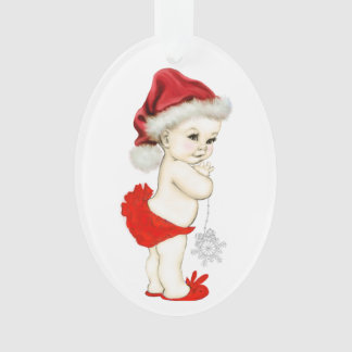 Bébé fille de Noël