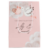 Bébé Fille Douche Sac cadeau (Dos)