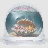 Bébé fille Faire-part de naissance (Avant)