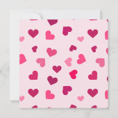 Bébé Fille Genre Révélation Fête Invitation (Dos)