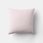 Bébé Fille Solid rose Coussin de naissance (Verso)