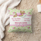 Bébé Fille Teddy Coussin de l'ours (Couverture)