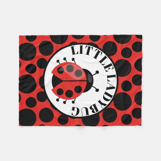 Bébé filles petite couverture de coccinelle (Devant (Horizontal))