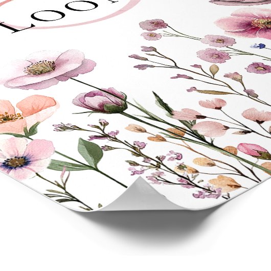 Bébé fleur sauvage dans Bloom Bloom Bar Poster - D (Coin)