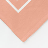 Bébé Fox polaire couverture avec nom (Coin)