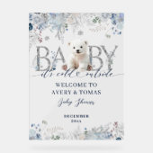 Bébé froid à l'extérieur Floral & Ours Bébé Garçon (Recto)