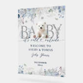 Bébé froid à l'extérieur Floral & Ours Bébé Garçon (Angle)