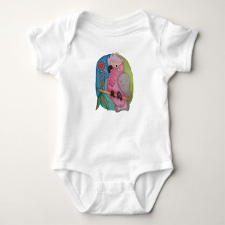 Bébé Galah animal australien mignon sur body bébé