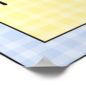 Bébé Garçon Blanket Poster Art Imprimer (Coin)