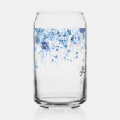 Bébé garçon bleu floral chute spéciale future mama (Droite)