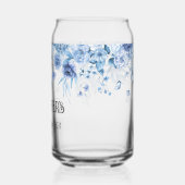 Bébé garçon bleu floral chute spéciale future mama (Gauche)