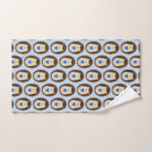 Bébé Garçon Cœur Hérisson Motif (Serviette à main)