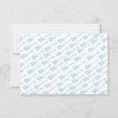 BÉBÉ GARÇON DOUCHE CONCERT TICKET MERCI (Dos)