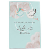 Bébé garçon douche sac cadeau (Devant)